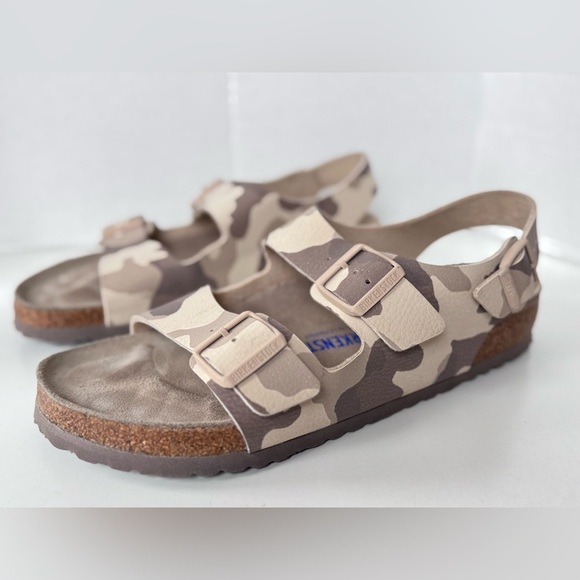 Birkenstock Milano Desert Soil Gray Taupe Sandals Shoes Men’s Size 11 / 44 main image 8
